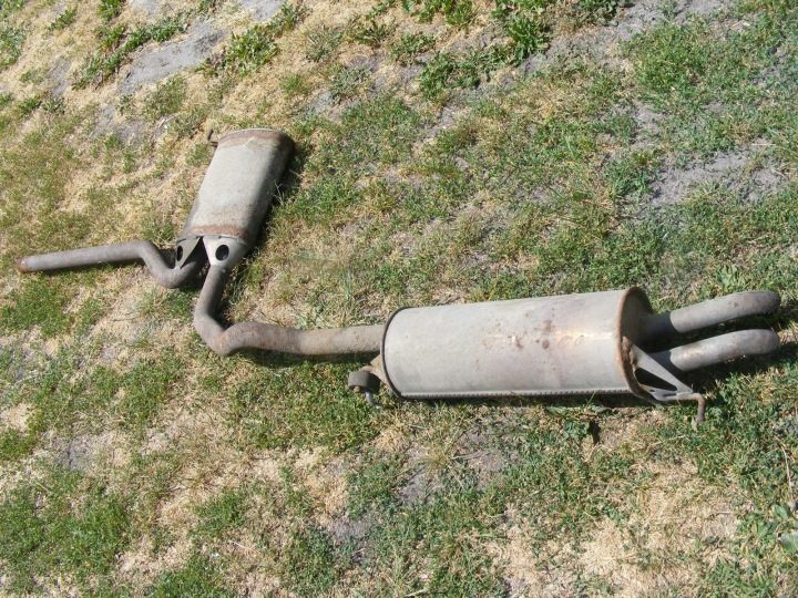 PASSAT B5 Седан Универсал 1.9 TDI ЗАДНИЙ ГЛУШИТЕЛЬ, фото 1