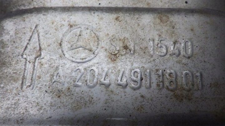 ГАСИТЕЛЬ КОЛЕБАНИЙ ВЫХЛОПНАЯ ТРУБА MERCEDES W204 3.0 V6 CDI, фото 5