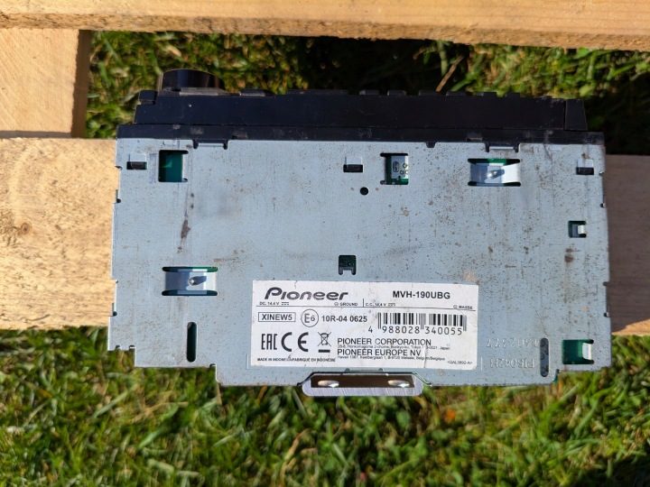 Автомагнитола Pioneer MVH-190UBG 1-DIN, фото 3