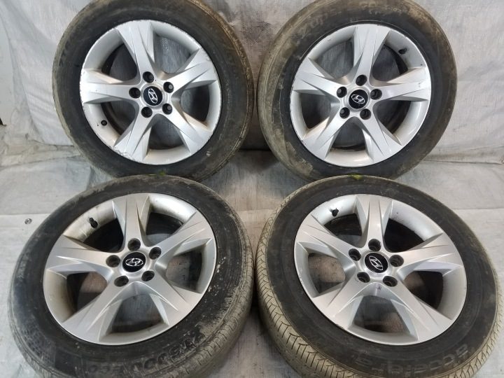4× Литой диск Hyundai OE 7.0" x 16" 5x114.3 ET 40, фото 1
