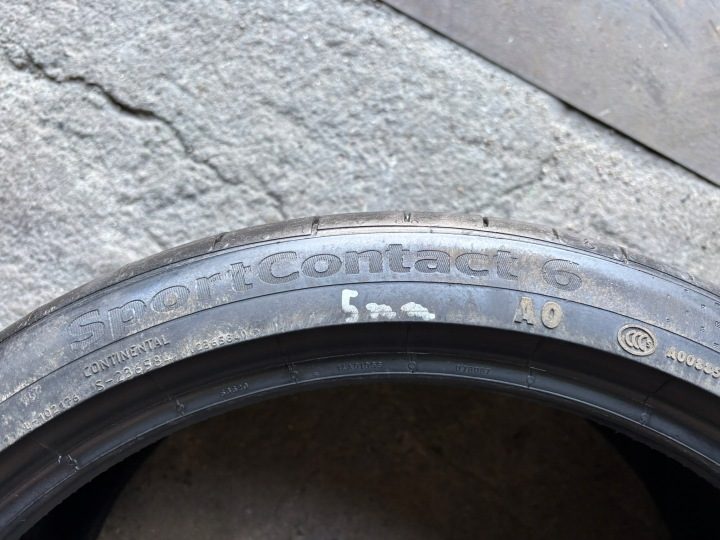Шина летняя Continental SportContact 6 245/35R19 93 Y защита диска, усилитель (XL) AO - Audi, фото 10