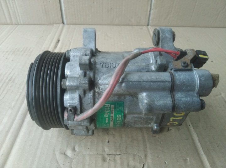 КОМПРЕССОР КОНДИЦИОНЕРА VW POLO 6N LUPO SEAT 6N0820803A, фото 2