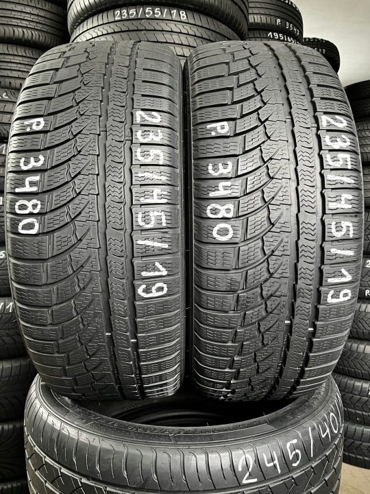 2× Шина зимняя Nokian Tyres WR A4 235/45R19 99 В сцепление на снегу (3PMSF), усилитель (XL), фото 7