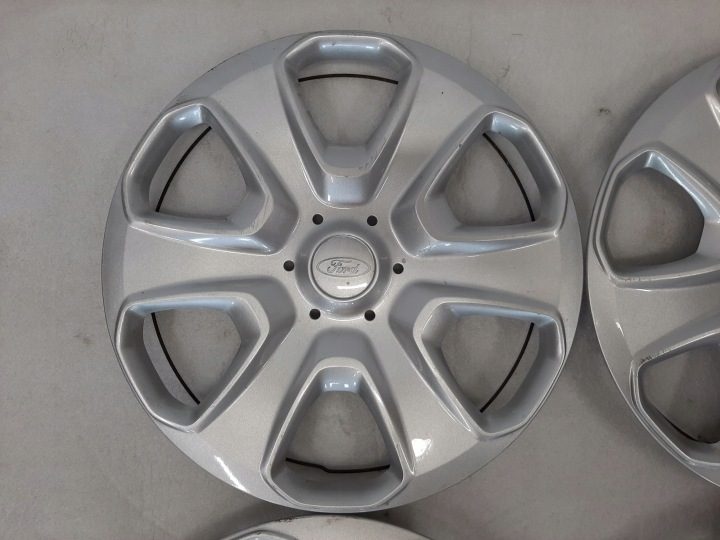 4× Колпак Ford OE Оригинальный 15" серебристый, фото 7