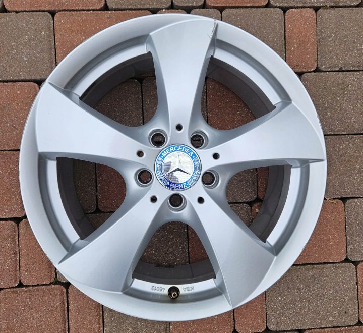 4× Литой диск Borbet A B C E M V Г. КЛАСС SL CL CLA EQV GLA GLE GLK W204 7.5" x 17" 5x112 ET 45, фото 15