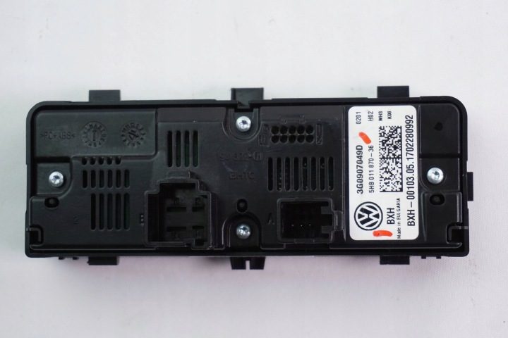 БЛОК УПРАВЛЕНИЯ КЛИМАТОМ ЗАДНИЙ VW PASSAT B8 3G0907049D, фото 5