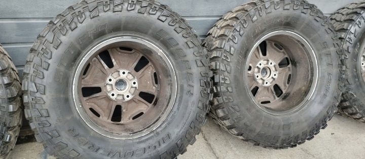 4X диск шина диска шины Jeep Wrangler JK 315/70 R17 Discoverer STT PRO, фото 10