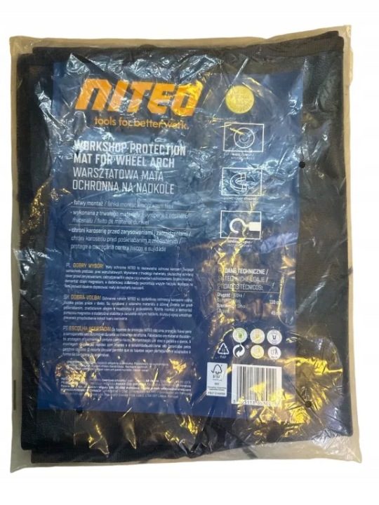 ГАРАЖНЫЙ КОВРИК ЗАЩИТНЫЙ НА ПОДКРЫЛОК NITEO 110X45, фото 1