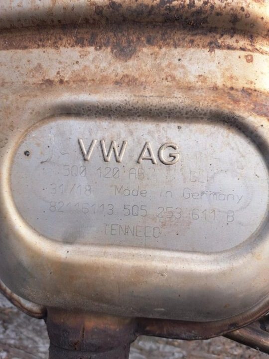 Audi VW Skoda Seat глушитель оригинал, фото 3