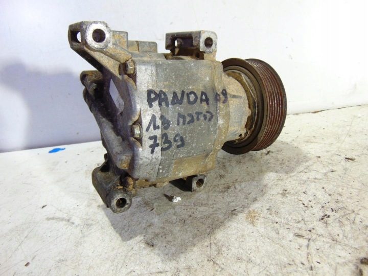 Компрессор кондиционера Fiat Panda II 1.3 Mjtd SCS06 5A7975600-517469310, фото 2