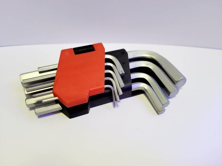 Комплект ключи imbusowe С KULKĄ imbusy 1.5-10 мм шестигранник HEX шар, фото 1