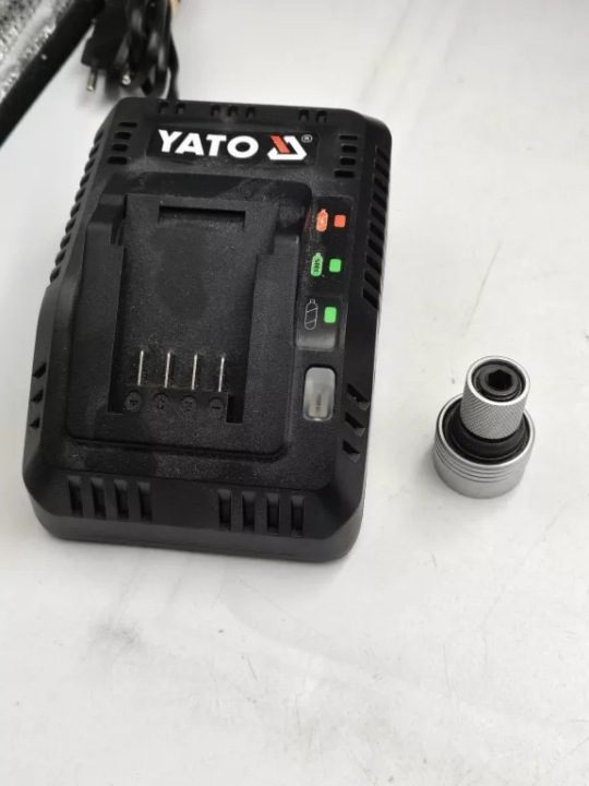 Аккумуляторный ударный гайковерт YATO 700 Н·м корпус YT-828061, фото 2