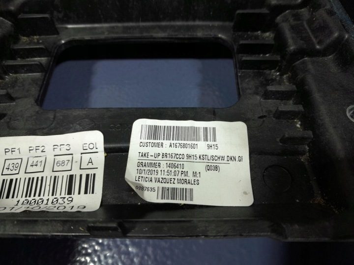 MERCEDES GLE W167 РАМКА ЦЕНТРАЛЬНЫЙ ТОННЕЛЬ A1676801601, фото 4