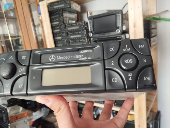 Автомагнитола Mercedes-Benz (оригинальная OE) BECKER BE 3100 1-DIN, фото 6