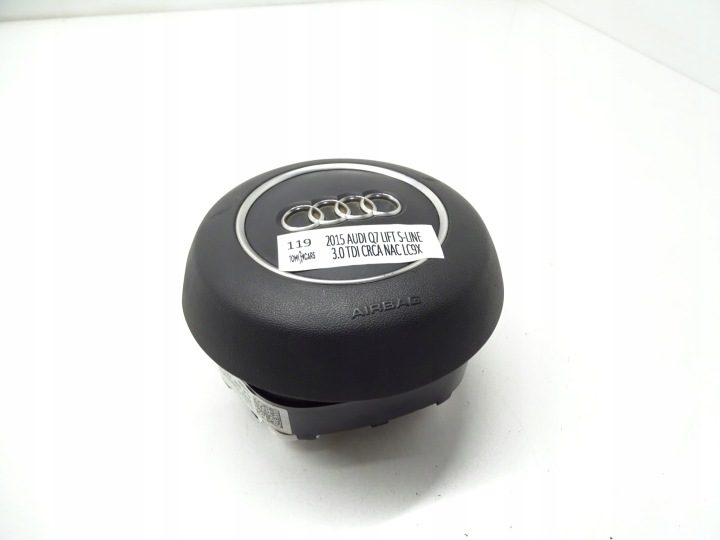 Подушка безопасности Airbag водителя Audi Q7 4L 4L0880201AN, фото 2