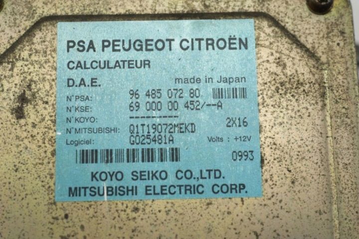 Блок управления гидроусилителя CITROEN C3 I РЕСТАЙЛИНГ 2005-2009 9648507280, фото 5