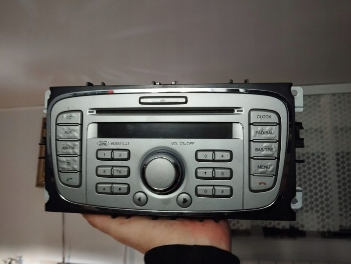 Ford Focus mk2 рестайлинг магнитола 6000cd + код 8M5T-18C815-AC, фото 2