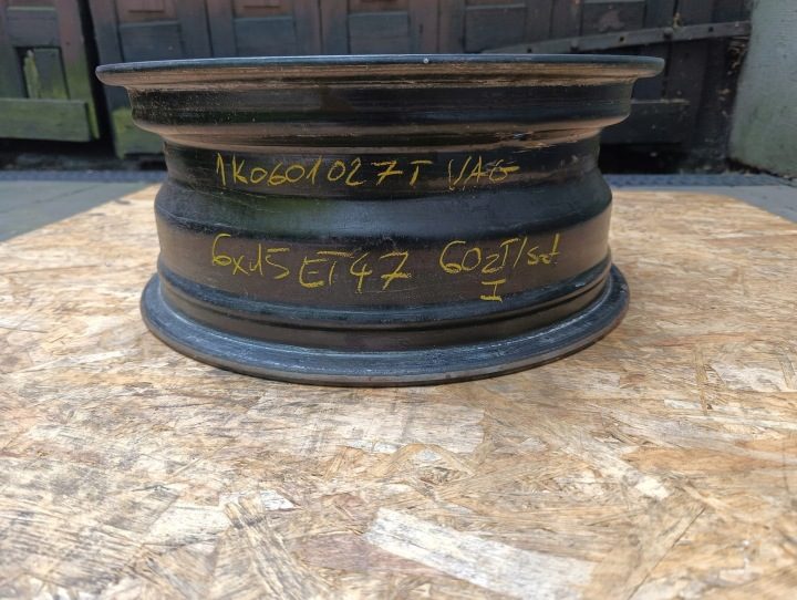 Штампованный диск Volkswagen OE VO 515024 6.0" x 15" 5x112 ET 47, фото 2
