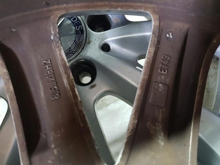 КОЛЕСА ДИСКИ ШИНЫ 255/45/R18 MERCEDES W221 A2214015402, фото 7