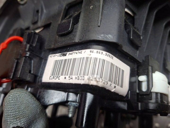 ПОДУШКА AIRBAG ВОДИТЕЛЯ 96863325ZE PEUGEOT 508 I 2010-2018, фото 4