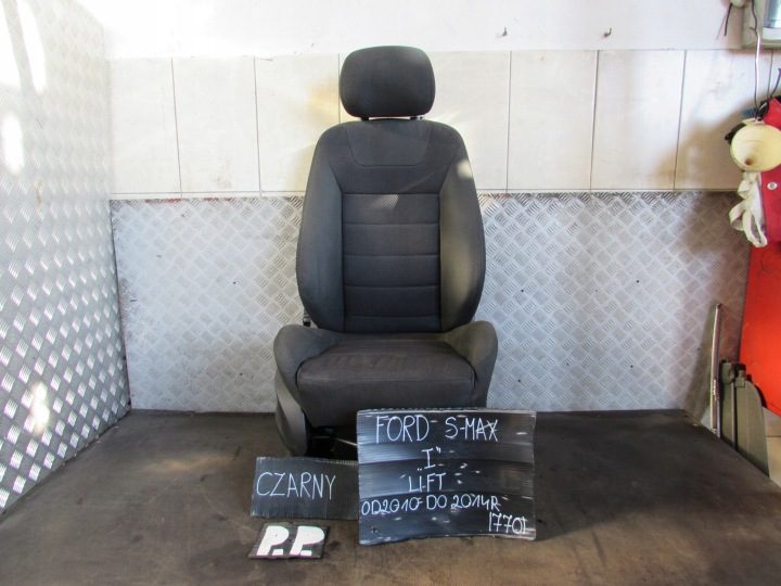 СИДЕНЬЕ ПРАВОЕ ПЕРЕДНЕЕ FORD S-MAX I РЕСТАЙЛИНГ 10-14 R., фото 1