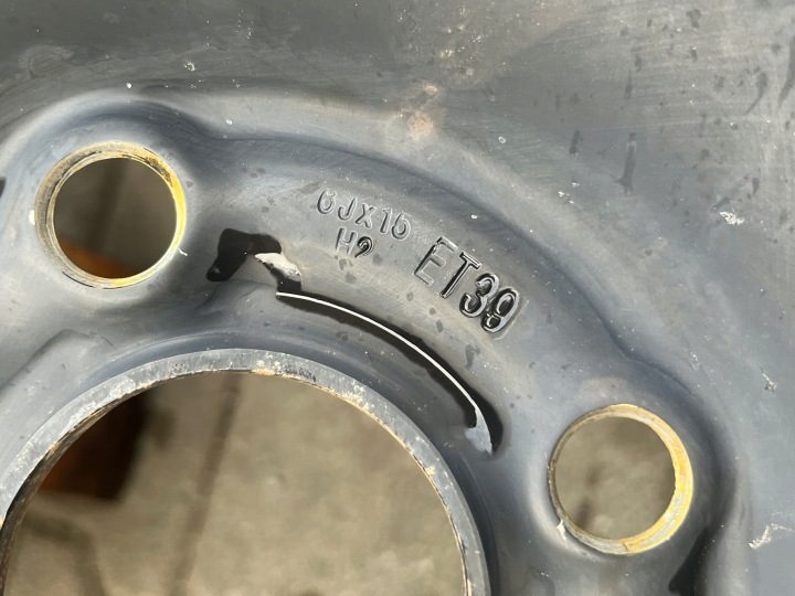 Колесо штампованный диск шина зимняя 185/65R15 R15 4x108 4x комплект ОРИГИНАЛ EUR, фото 9