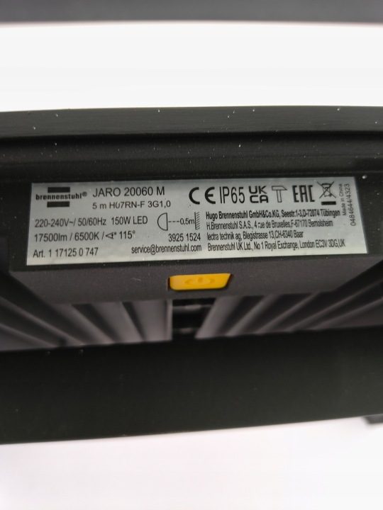 Фара budowlany LED лампа переносная рабочая 150W 17500lm Brennenstuhl, фото 9
