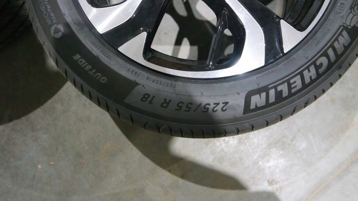 КОЛЕСА ЛИТЫЕ ДИСКИ DS7 CROSSBACK РЕСТАЙЛИНГ 2023 г. 225/55 R18, фото 5