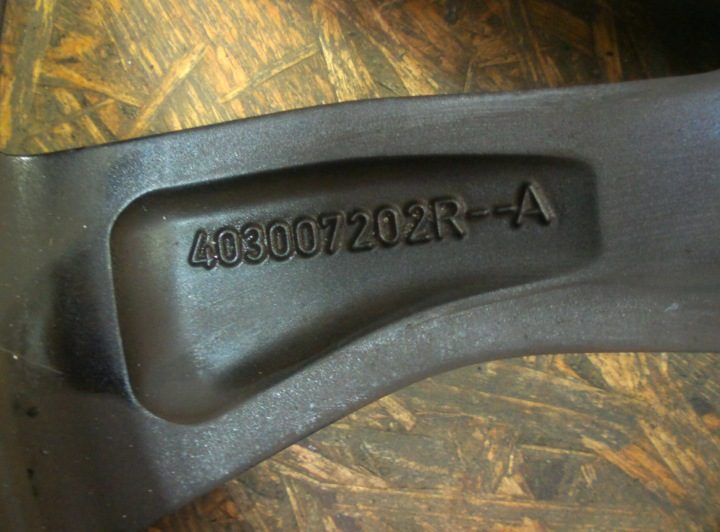 Литой диск Renault OE 7.0" x 17" 5x114.3, фото 6