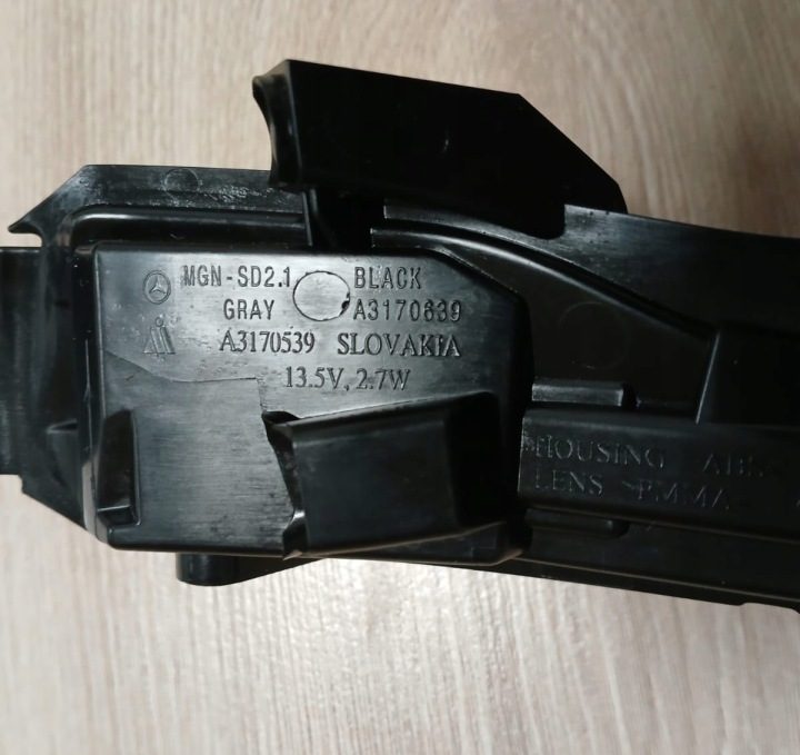 Mercedes W205 W213 W222 W253 W238 V447 поворотник LED левого зеркала, фото 8