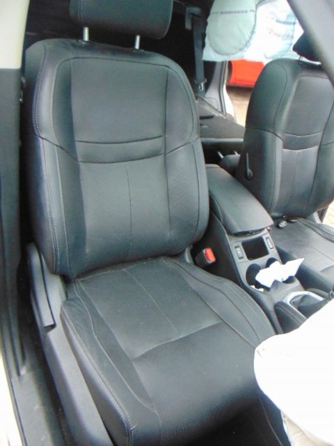 СИДЕНЬЕ ПЕРЕДНЕЕ ПАССАЖИРА ПРАВОЕ КОЖА NISSAN QASHQAI J11 13- МЕХАНИЧЕСКАЯ, фото 1