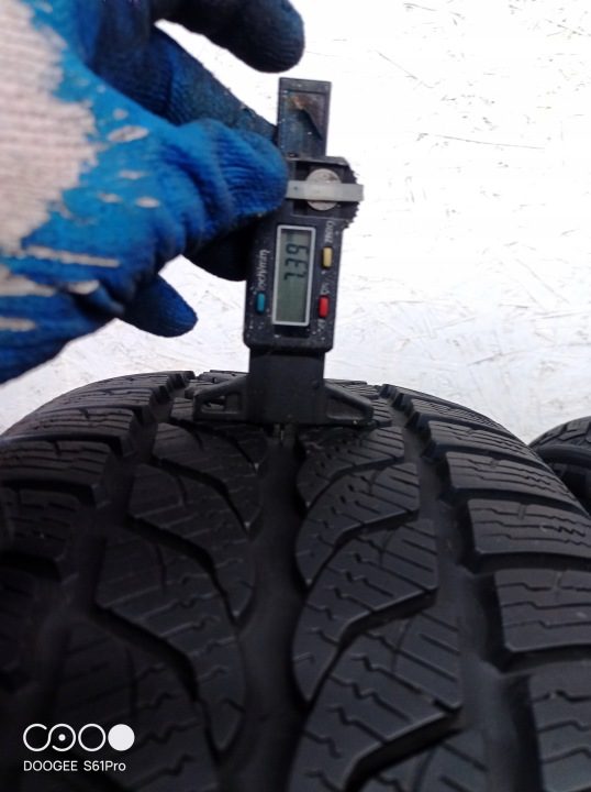 2× Шина зимняя Uniroyal MS Plus 66 225/50R17 98 В сцепление на снегу (3PMSF), защита диска, усилитель (XL), фото 5
