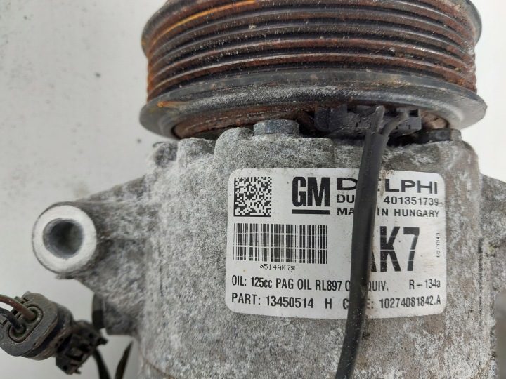 КОМПРЕССОР КОНДИЦИОНЕРА 13450514 OPEL ZAFIRA C 2.0 CDTI, фото 7
