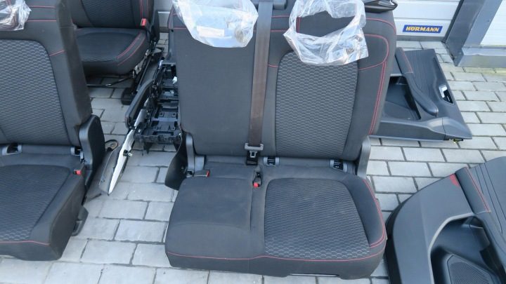 Ford Kuga MK3 Сиденья Оригинал С подогревом Передний ЗАДНИЙ Комплект ST-LINE CZERWON, фото 2