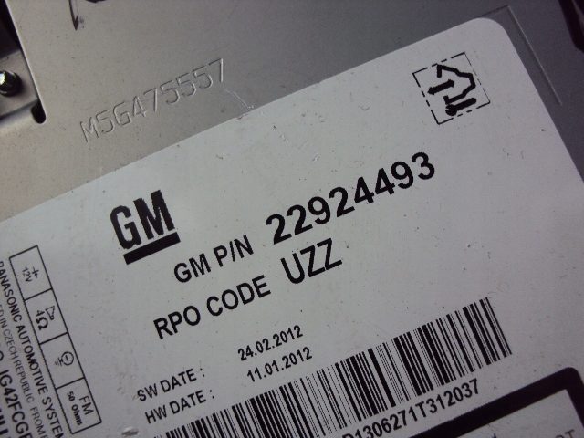 Магнитола Opel OE 22924493, фото 7