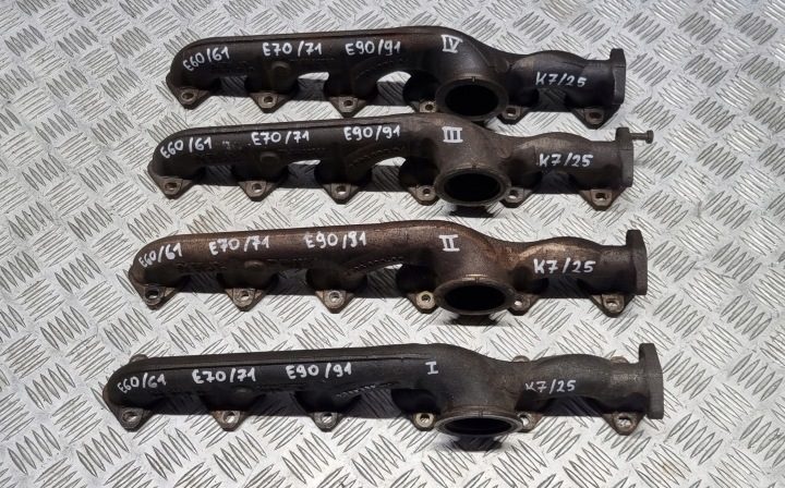 BMW E60 E61 E70 E71 E90 E91 ВЫПУСКНОЙ КОЛЛЕКТОР 7796886, фото 1