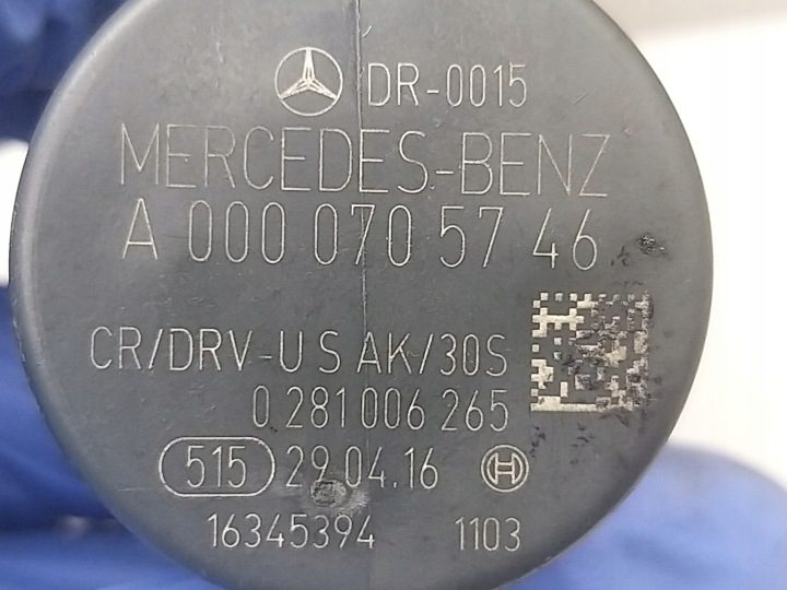 КЛАПАН РЕГУЛЯТОР ДАВЛЕНИЯ ТОПЛИВА W205 C220 W212 2.2 CDI 651921 A0000705746, фото 7