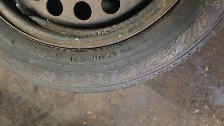 КОЛЕСА 185/60 R15 5X110 OPEL ZAFIRA A ЛЕТО 4 шт. КОМПЛ., фото 2