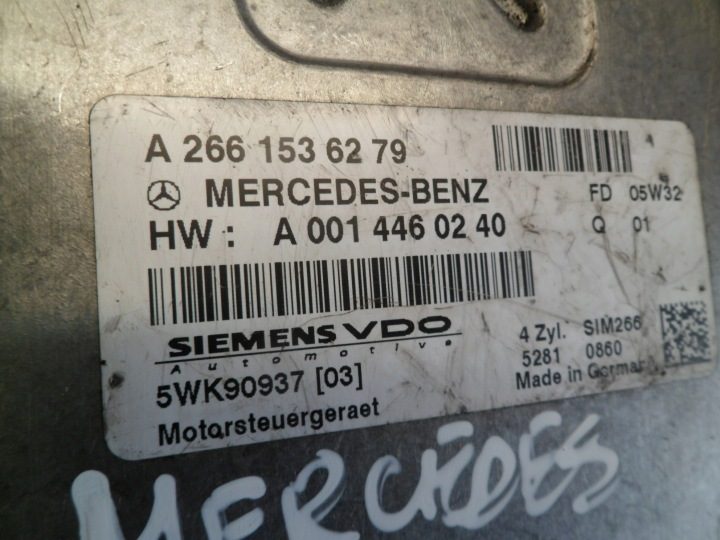ЭБУ двигателя Siemens A2661536279, фото 3