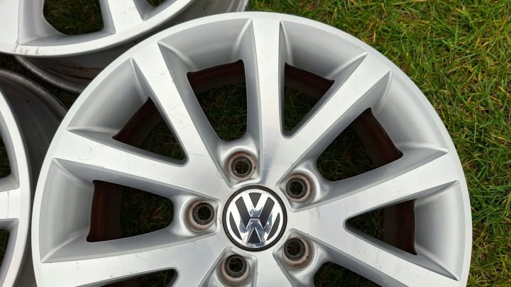 4× Литой диск Volkswagen OE 6.5" x 16" 5x112 ET 50, фото 7