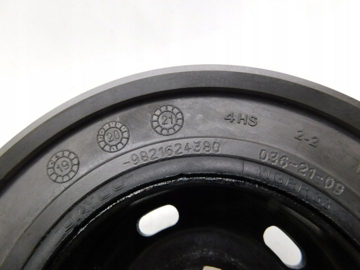 ШКИВ ВАЛА 9821624380 - PEUGEOT CITROEN FORD OPEL 1.5d BlueHDi, фото 4