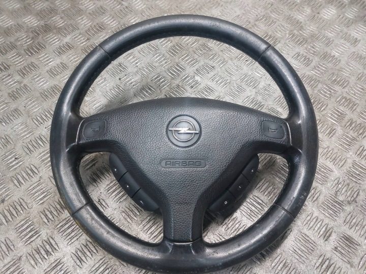 Руль мультифункциональный + подушка Opel Astra G 90437570, фото 1