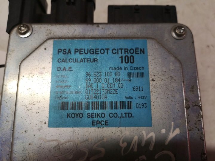 Блок управления гидроусилителя руля CITROEN C3 I (FC_) 9662310080, фото 4
