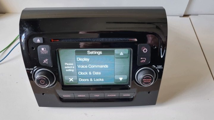 Магнитола Fiat 250 vp2 ECE Ducato Jumper Boxer Bluetooth, фото 4