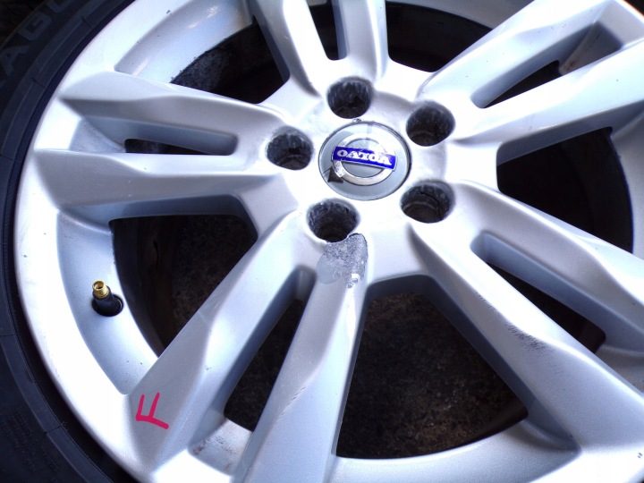 4× Литой диск Volvo OE 8.0" x 17" 5x108, фото 13