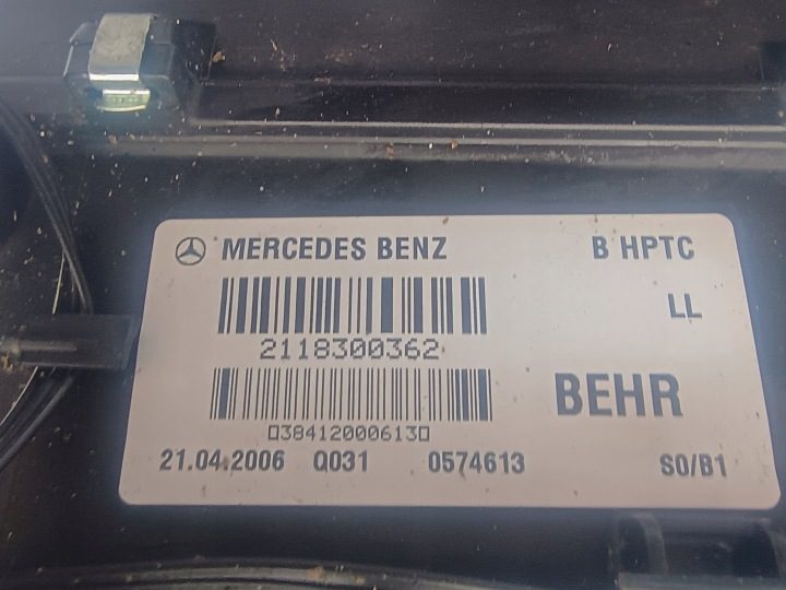 ОТОПИТЕЛЬ MERCEDES E 211 W211 2118300362, фото 5