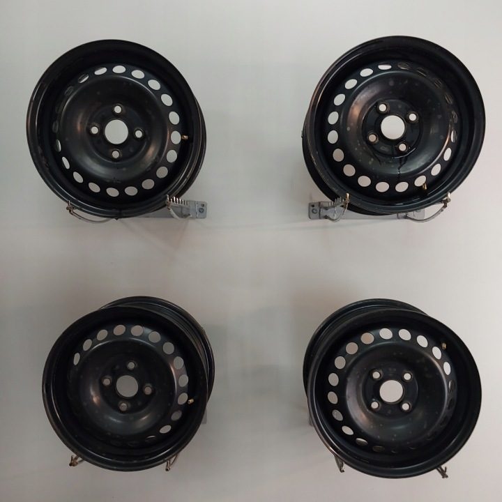 4× Штампованный диск Hyundai OE i10, Getz, Rio 5.5" x 14" 4x100 ET 47, фото 1