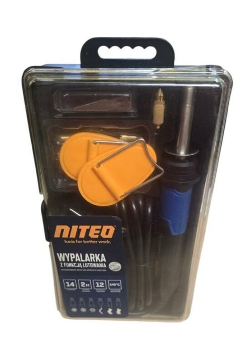 Wypalarka Паяльник grzałkowa (oporowa) Niteo Tools 30 Вт + groty в наборе, фото 4