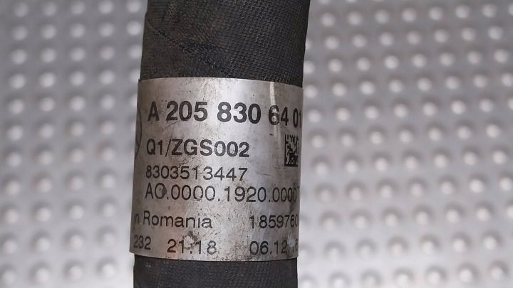 ТРУБКА КОНДИЦИОНЕРА A2058306401 MERCEDES W205 W213 C43 3.0 V6, фото 5
