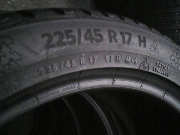 Шина зимняя Continental WinterContact TS 870 225/45R17 91 H сцепление на снегу (3PMSF), защита диска, фото 2